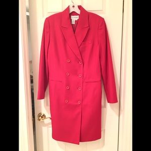 Classy Double-breasted Coat Dress